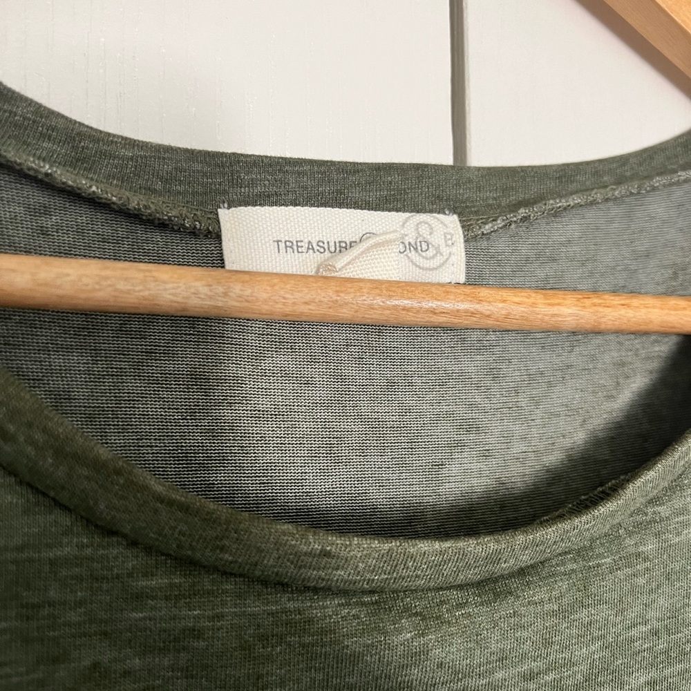 Army green Nordstrom dress - Picture 4 of 5